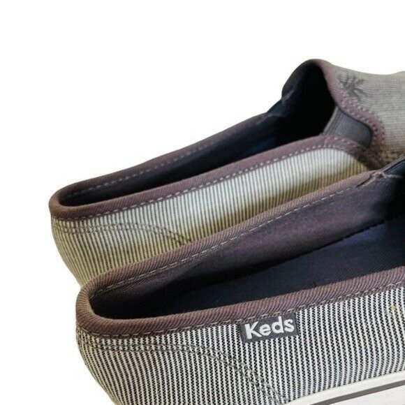 Keds Women's Gray Slip-On Shoes - Picture 7 of 8
